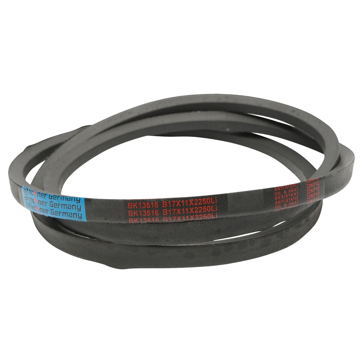 Trapezoidal transmission belt B 17X11X2250 Li Breckner Germany